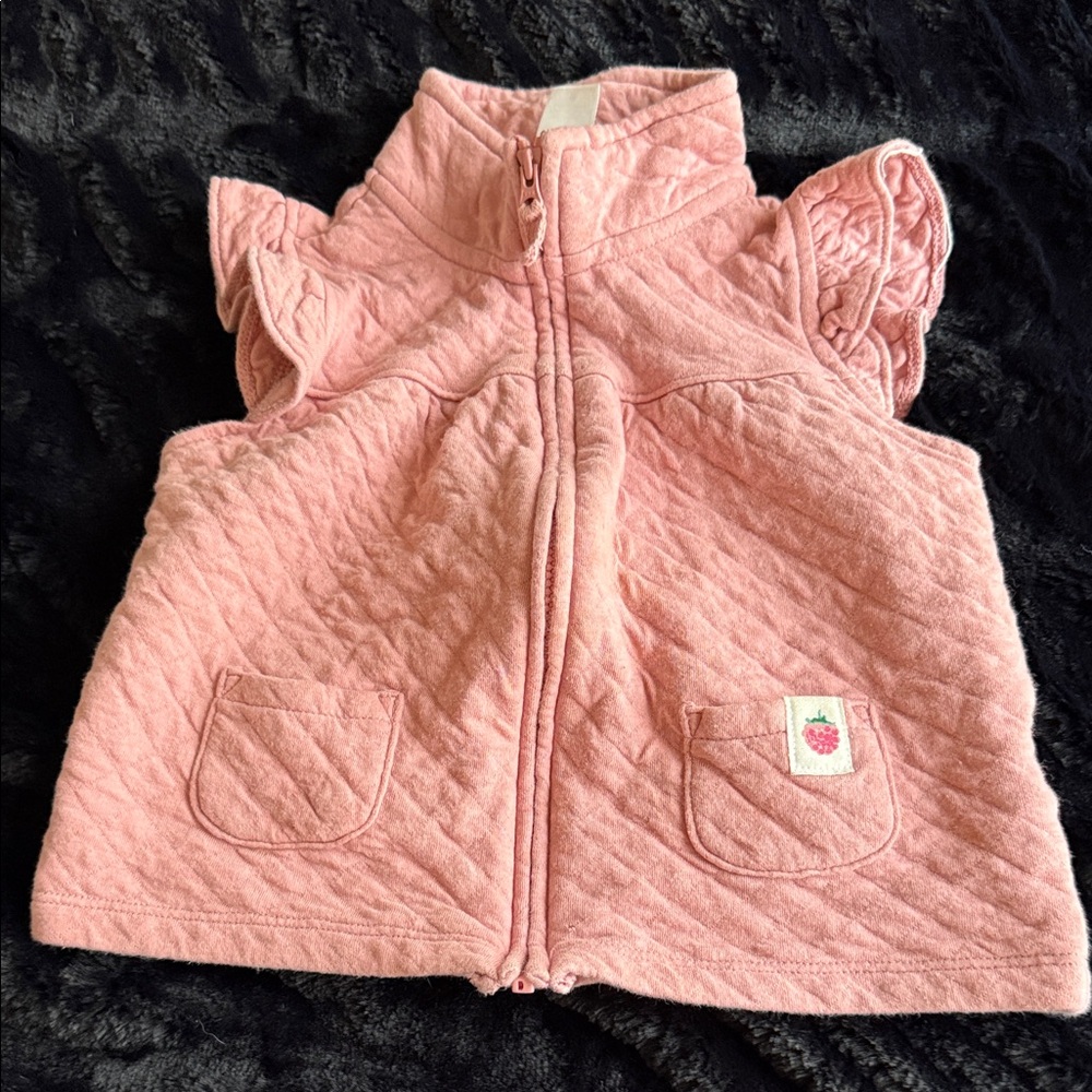 Carter's Pink Quilted Vest for Kids